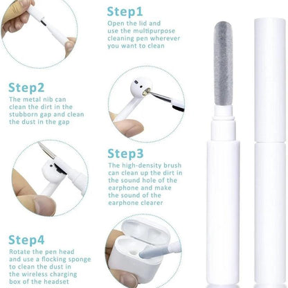 Cleaner Kit for Airpods - Pro 1 2 Earbuds Cleaning Pen Brush Earphones Case Gift