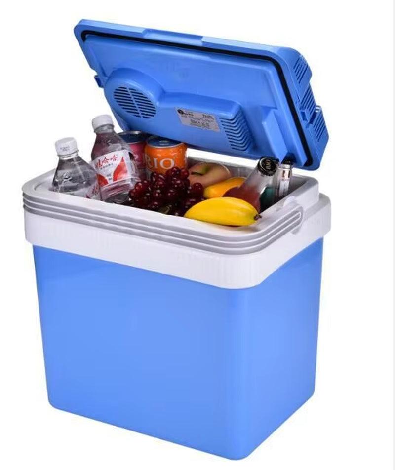 25 L Car Refrigerator, 220V / Freezer 12V Mini Fridge Car Home Dual-Use Small Refrigerator, Dormitory Cold Box Temperature Box