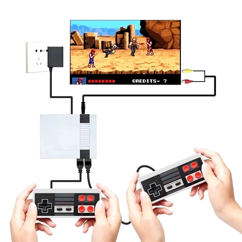 Portable Game Console Mini Retro Video Game System Built-In 620 Games 8-Bit FC Nes TV Console for Christmas Gifts