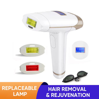 Bosidin 2In1 IPL Epilator Hair Removal LCD Display Machine T009I Laser Permanent Bikini Trimmer Electric Depilador a Laser