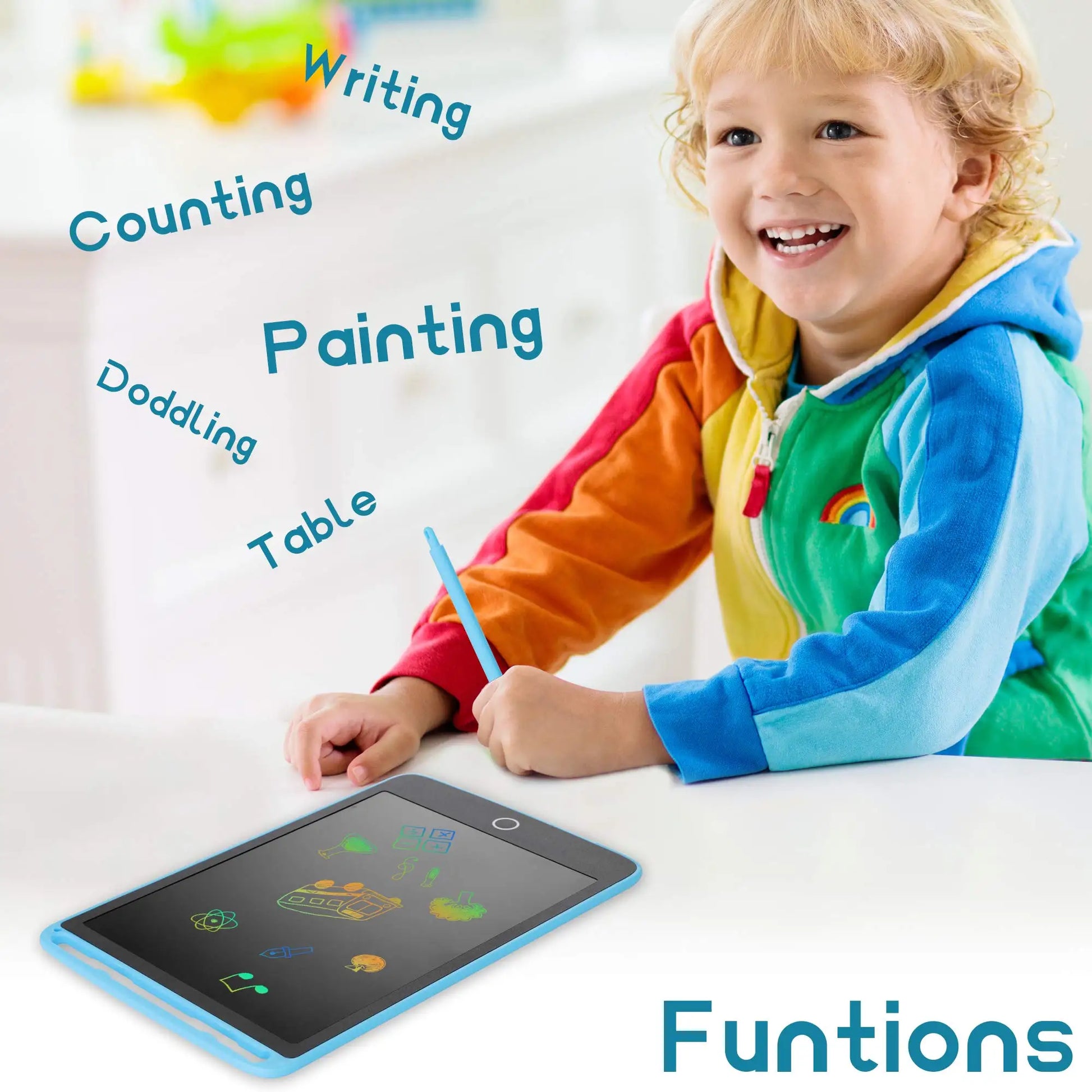 Tablette d'écriture électronique 8,5/10/12 pouces Jouets éducatifs pour enfants Peinture Écran LCD Tablette d'écriture Enfants Jouets / 8.5/10/12Inch Electronic Drawing Board Toys for Children Educational Painting LCD Screen Writing Tablet Baby Kids Toys