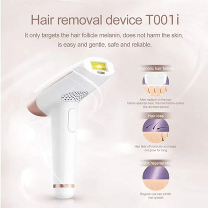 Bosidin 2In1 IPL Epilator Hair Removal LCD Display Machine T009I Laser Permanent Bikini Trimmer Electric Depilador a Laser