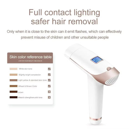 Bosidin 2In1 IPL Epilator Hair Removal LCD Display Machine T009I Laser Permanent Bikini Trimmer Electric Depilador a Laser